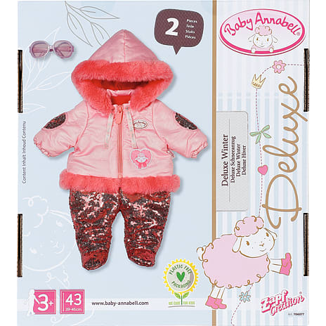 Baby Annabell luksus vinterdragt