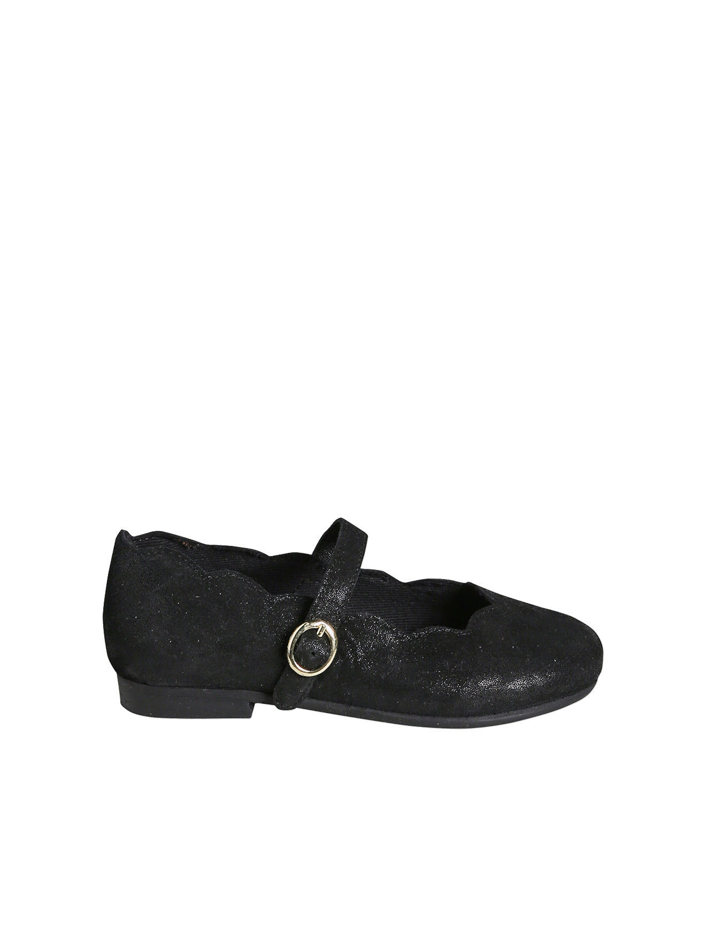 Vertbaudet Mädchen Lederballerinas schwarz