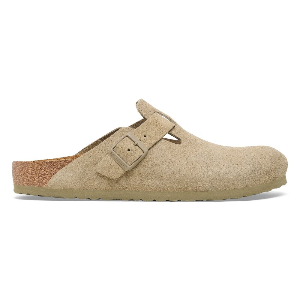 Birkenstock  Boston Clogs - Fadded Khaki