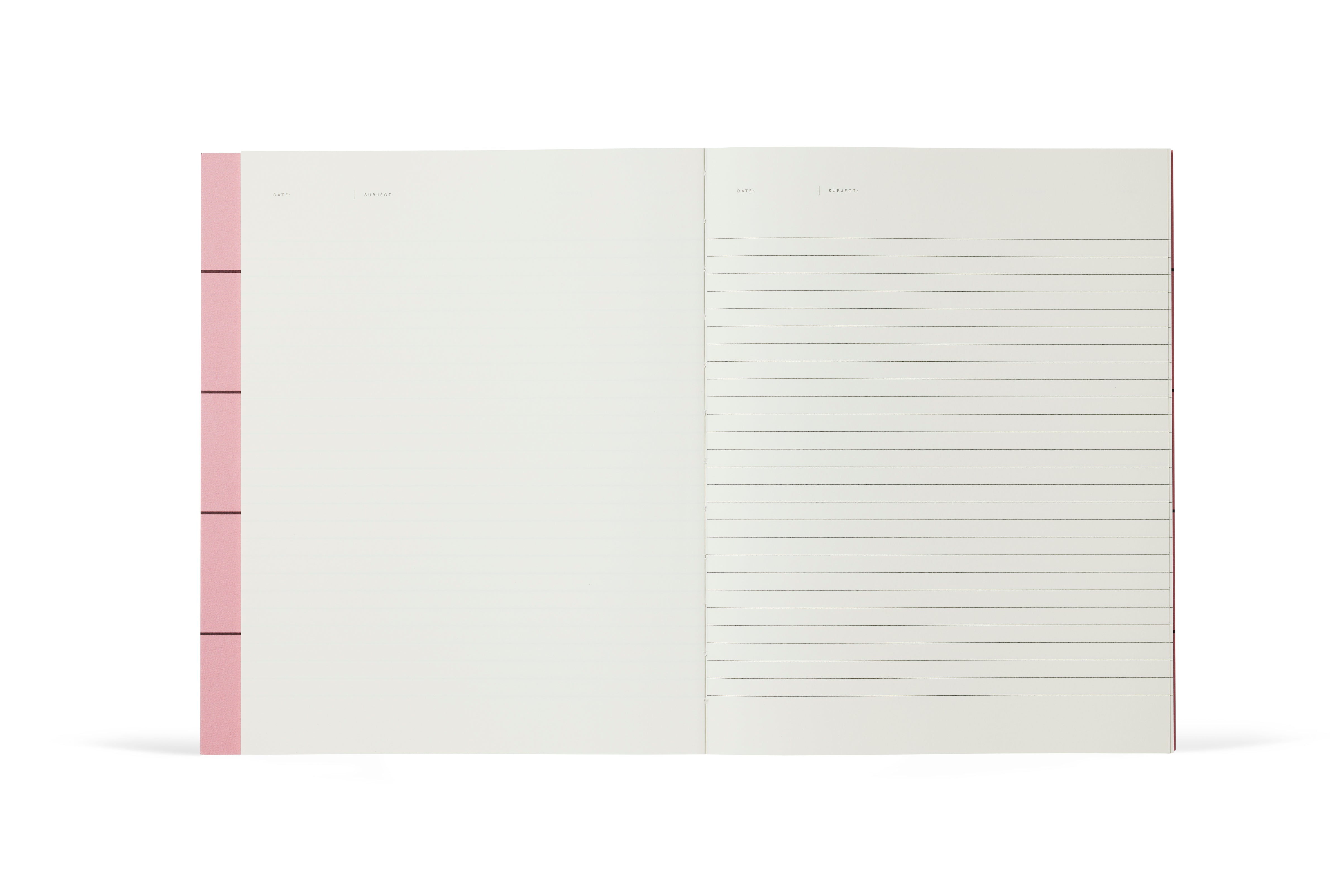 Notem  UMA Flat Lay notesbog, large - Rose check