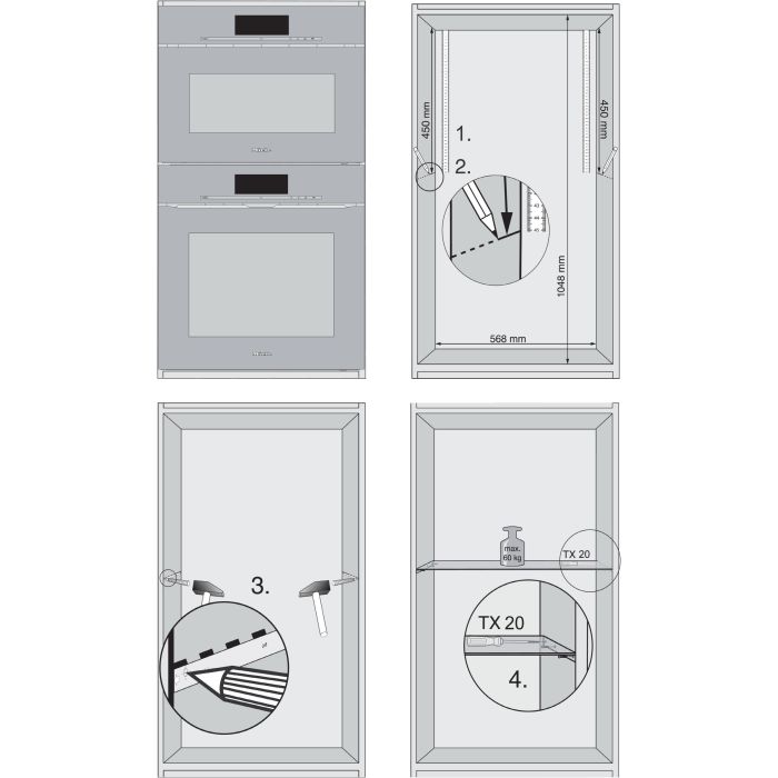 Miele Einlegeboden ENB 1060