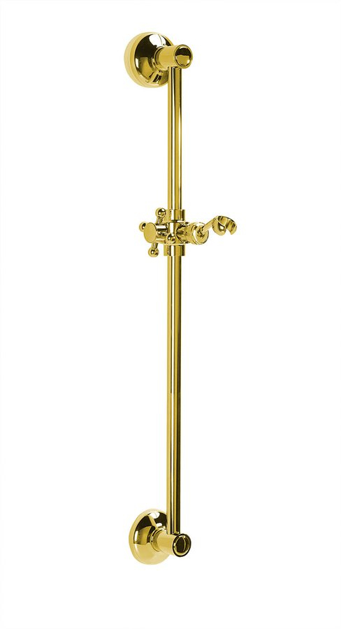 Sapho Antea klassieke douchestang glijstang 57cm goud