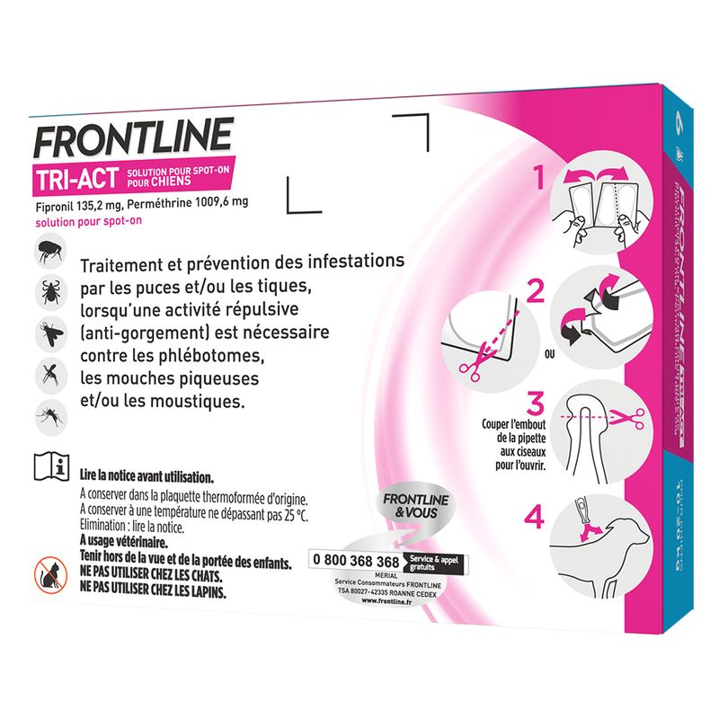 FRONTLINE TRI-ACT, 10 - 20 kg