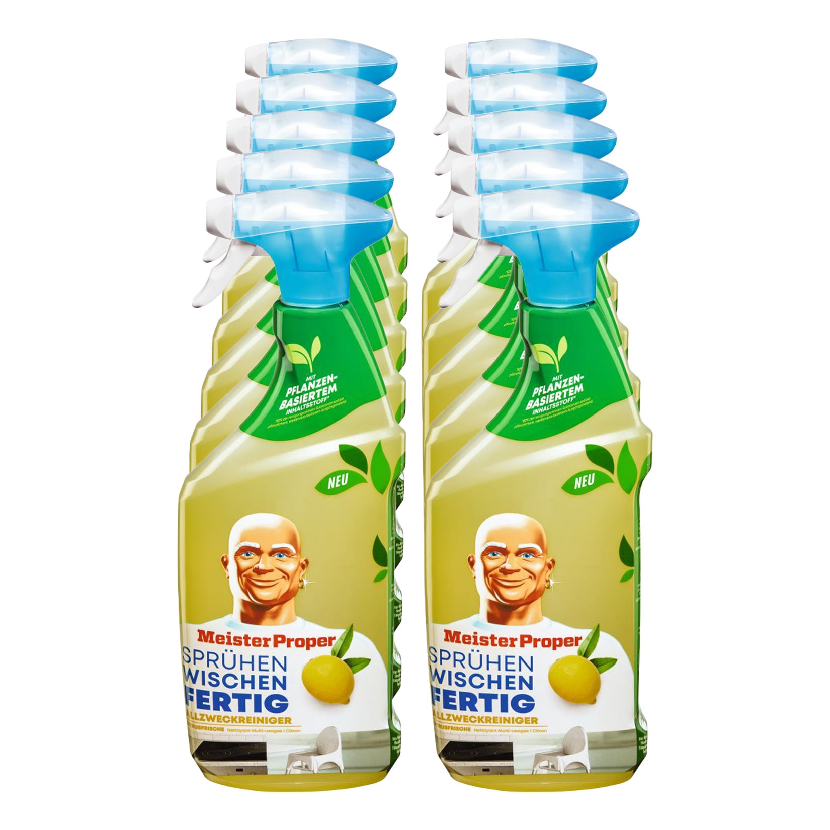 Meister Proper Fertigspray Allzweckreiniger 800 ml, 10er Pack