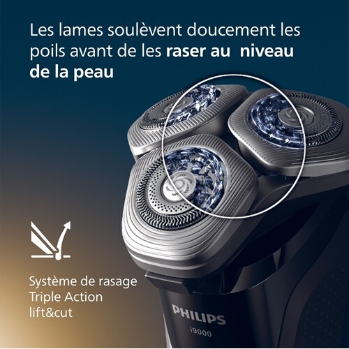 Rasoir électrique Philips X9000/30 Serie i9000 technologie SkinIQ