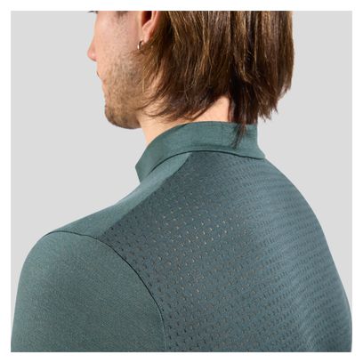 Maillot Manches Courtes Odlo Zeroweight Performance Wool 125 Gris