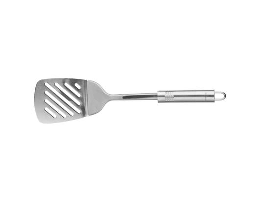 FACKELMANN - Set ustensiles de cuisine Spatule de cuisine ajourée inox ovale ref.40463