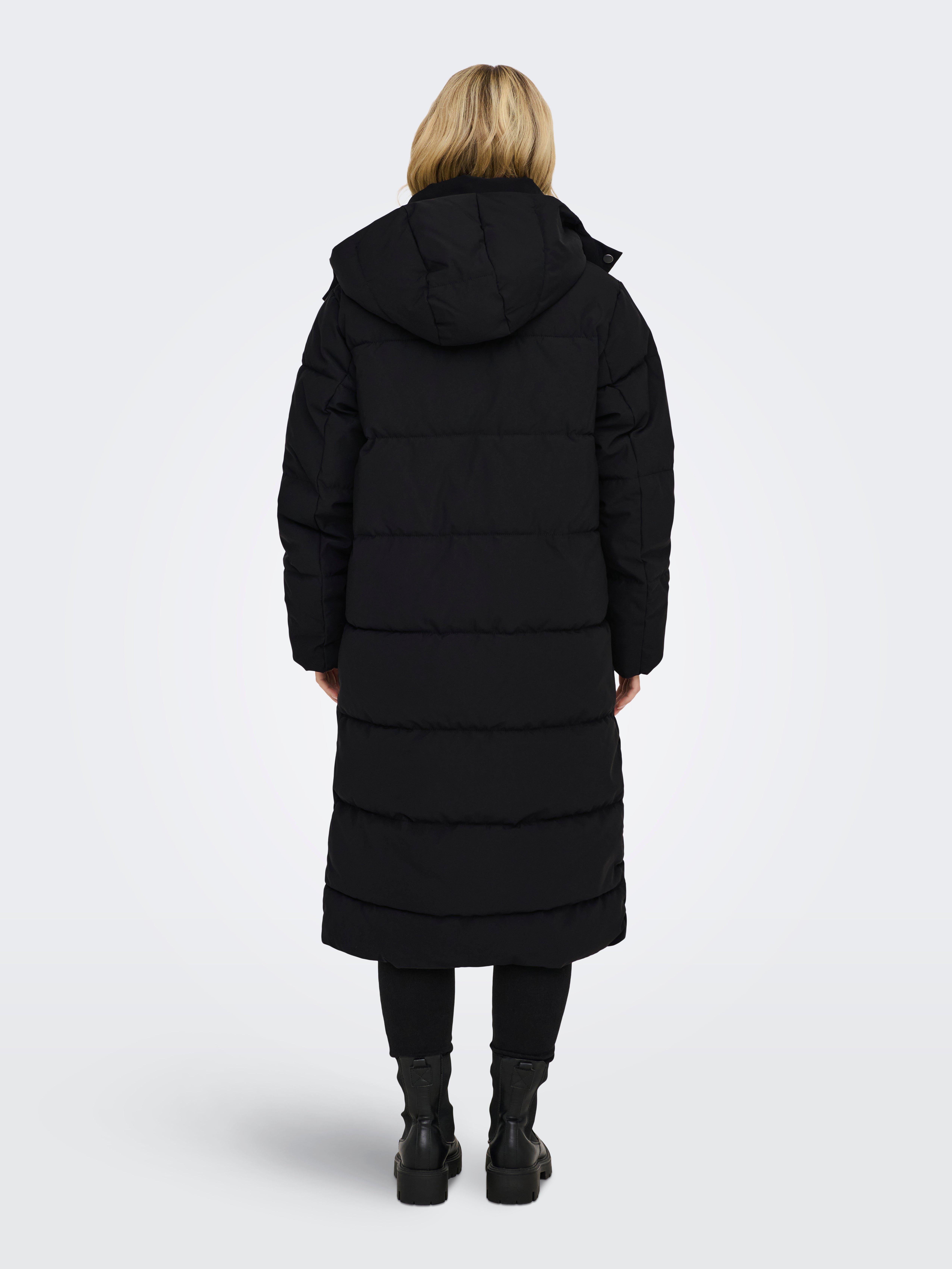 JDYMAJA Steppmantel Black