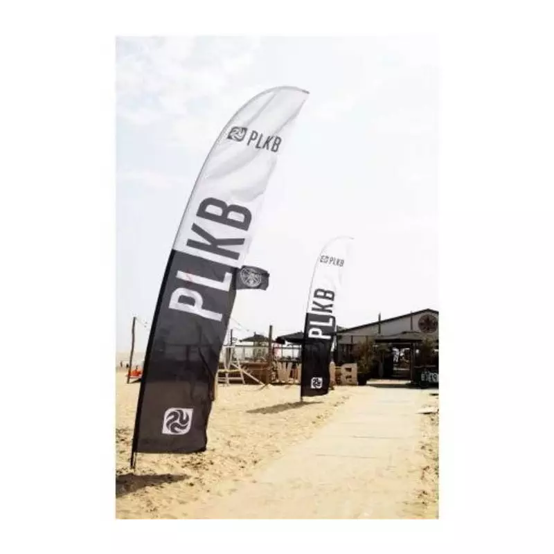 PLKB Beach Flag 90x515 complete (incl pole & groundspike)