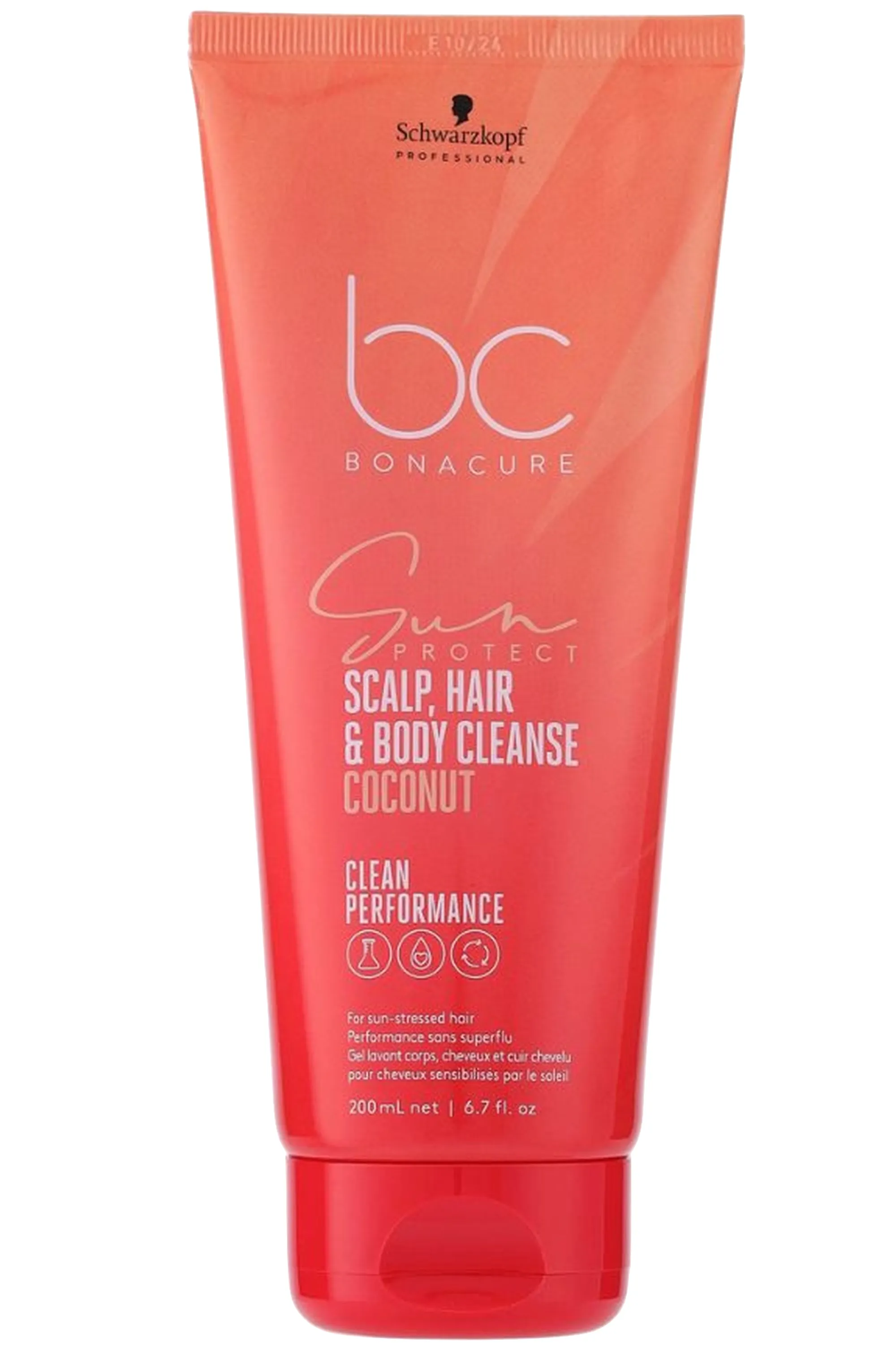 Schwarzkopf Professional Gel lavant corps, cheveux et cuir chevelu BC Sun-200 ml