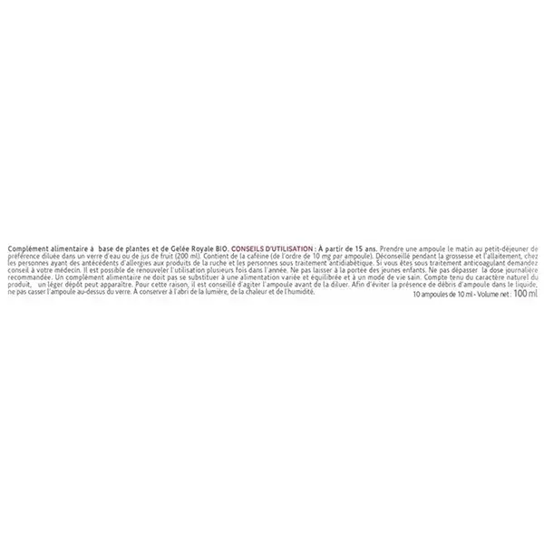 Arkopharma Arkoroyal Booster Bio 10 ampoules de 10 ml