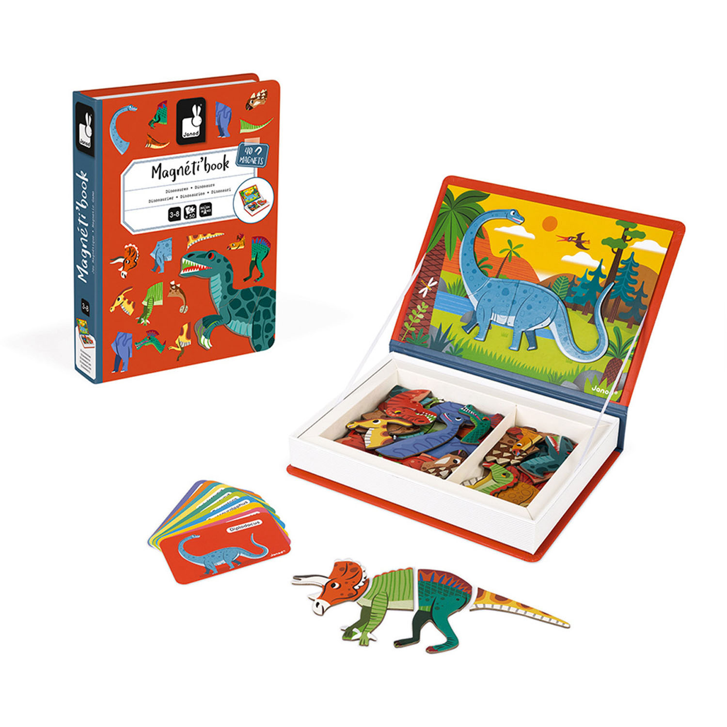 Janod Magnetibook - Dino's