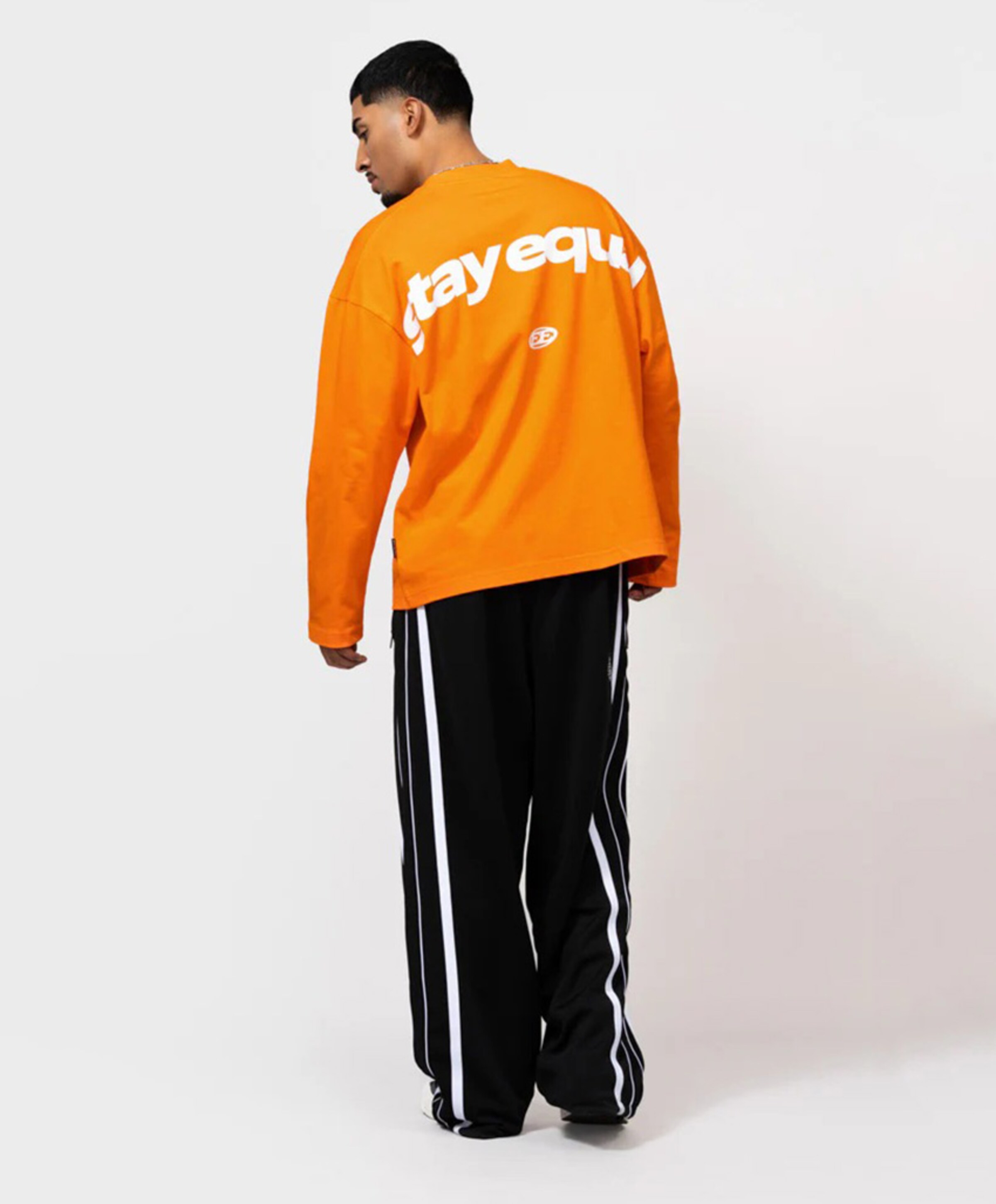 Equalité Uniseks longsleeve oranje