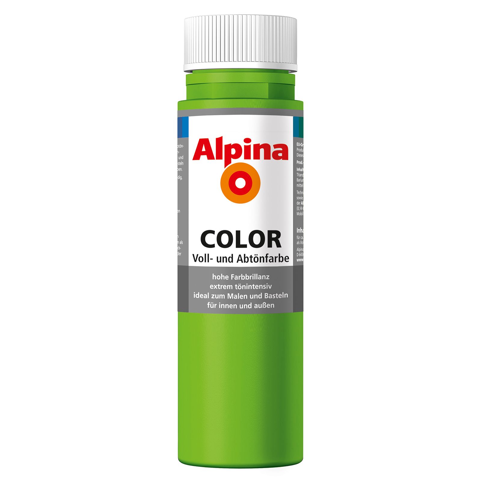 Alpina Voll- und Abtönfarbe COLOR - grasgrün - 250 ml