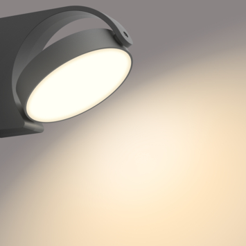 Philips wandlamp buiten Mimosa antraciet
