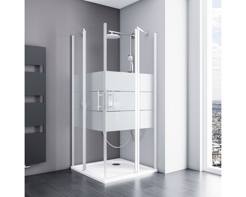 Douchekolom incl. omstelling Schulte Classic rond chroom D9630 02