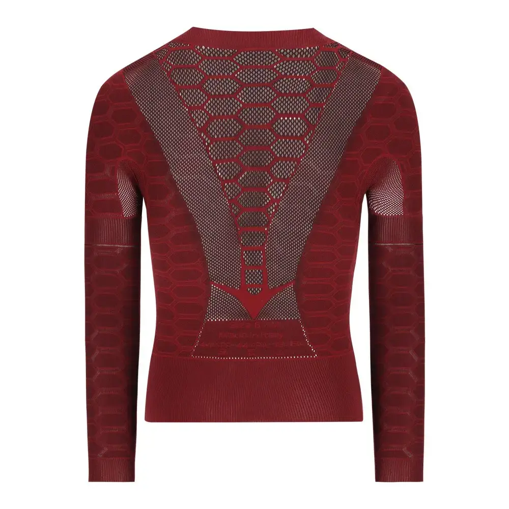 Q36.5 Three Ondershirt Lange Mouwen Donkerrood