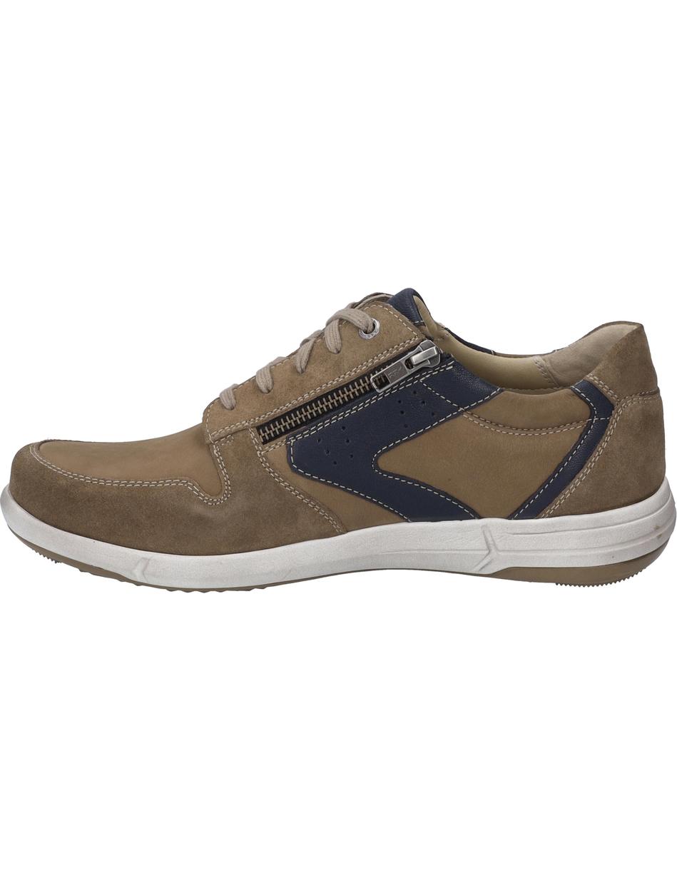 Halbschuh Enrico 20, taupe-kombi