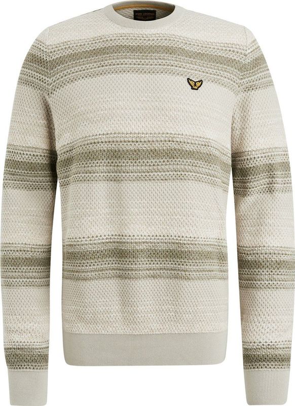 PME Legend - Trui - Wit - Ronde Hals
