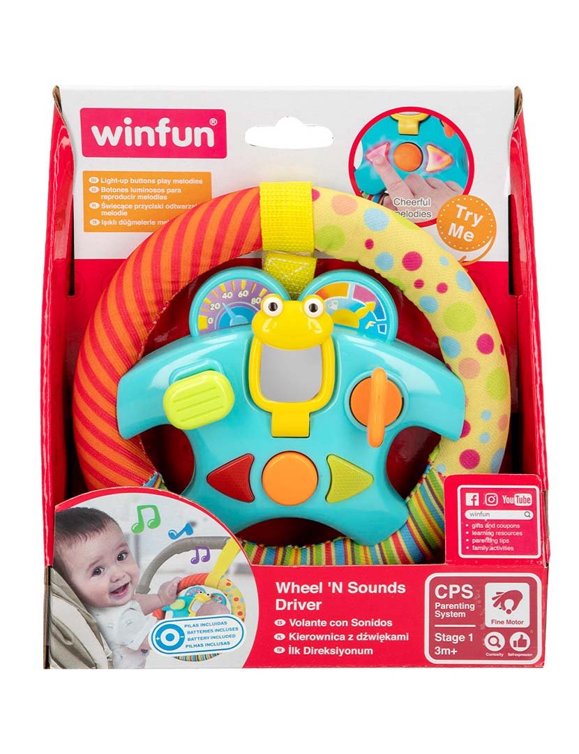 Baby Sound Steering Wheel +3months