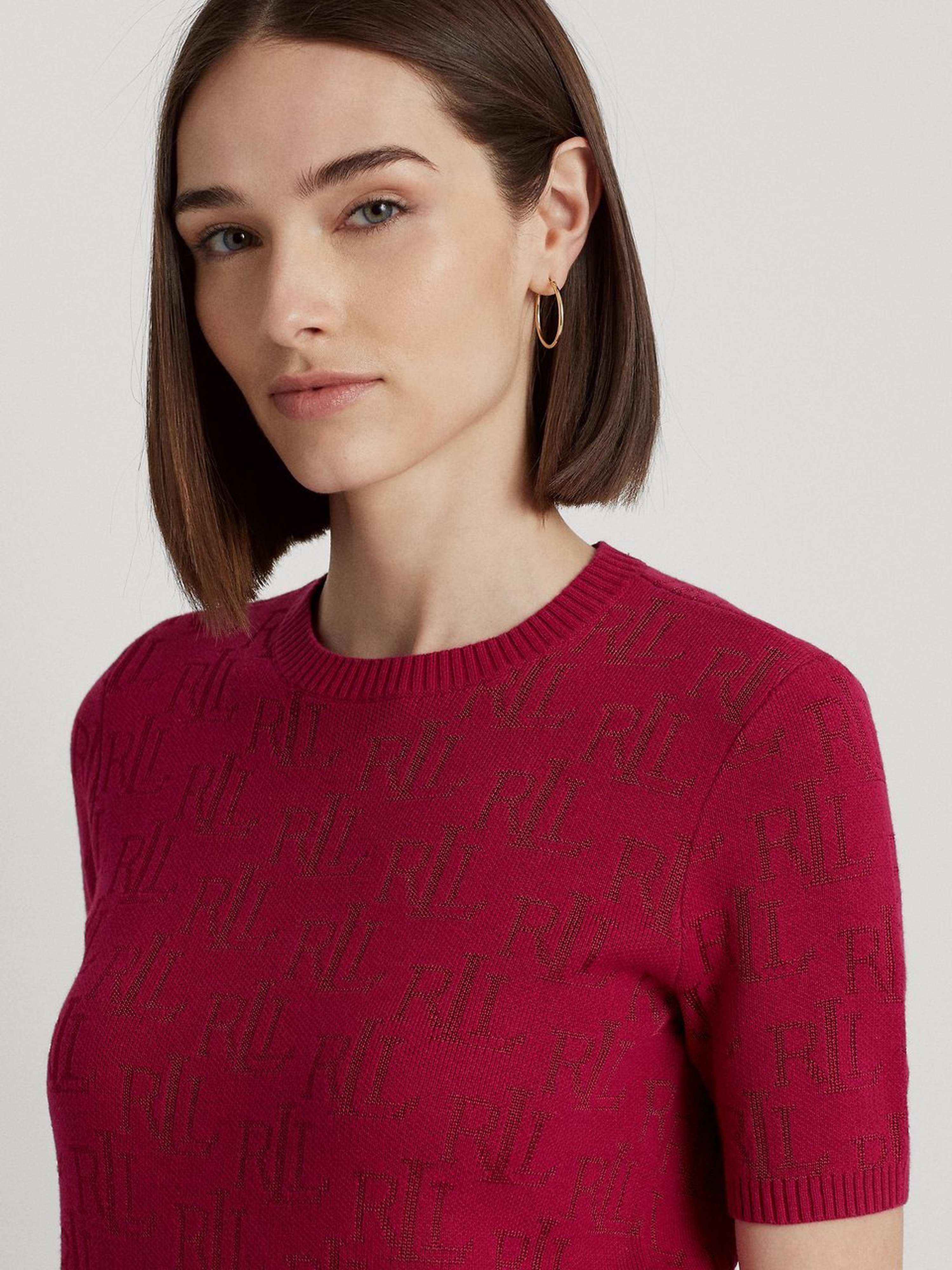 Rundhals-Shirt