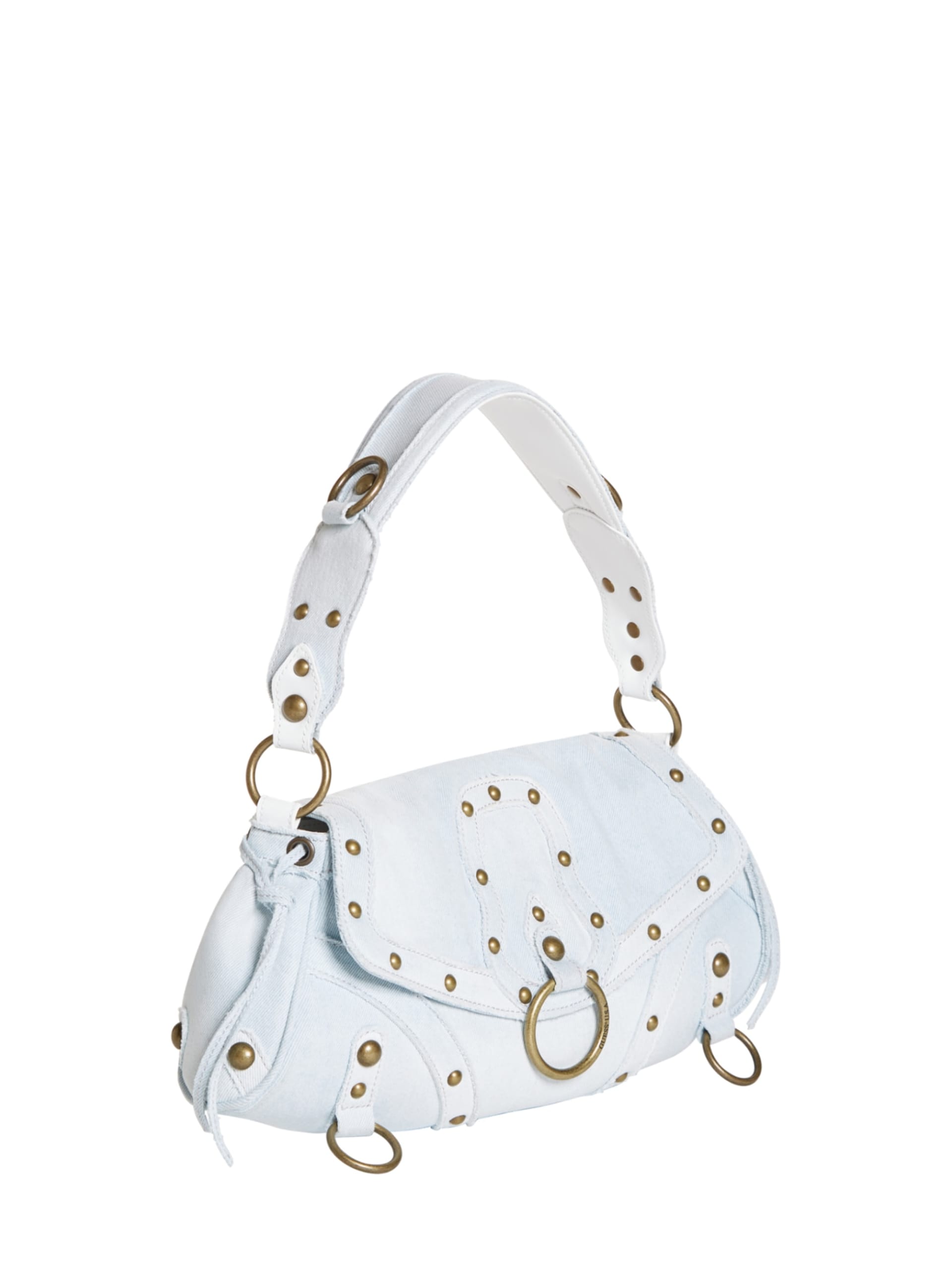 Bolsa de ombro em jeans