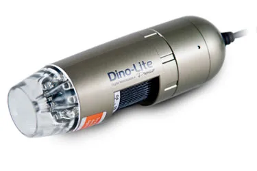 Dino-Lite AM4113T-FVW, Digitalt mikroskop, Guld, 200x, 10x, 1,3 MP, USB 2.0