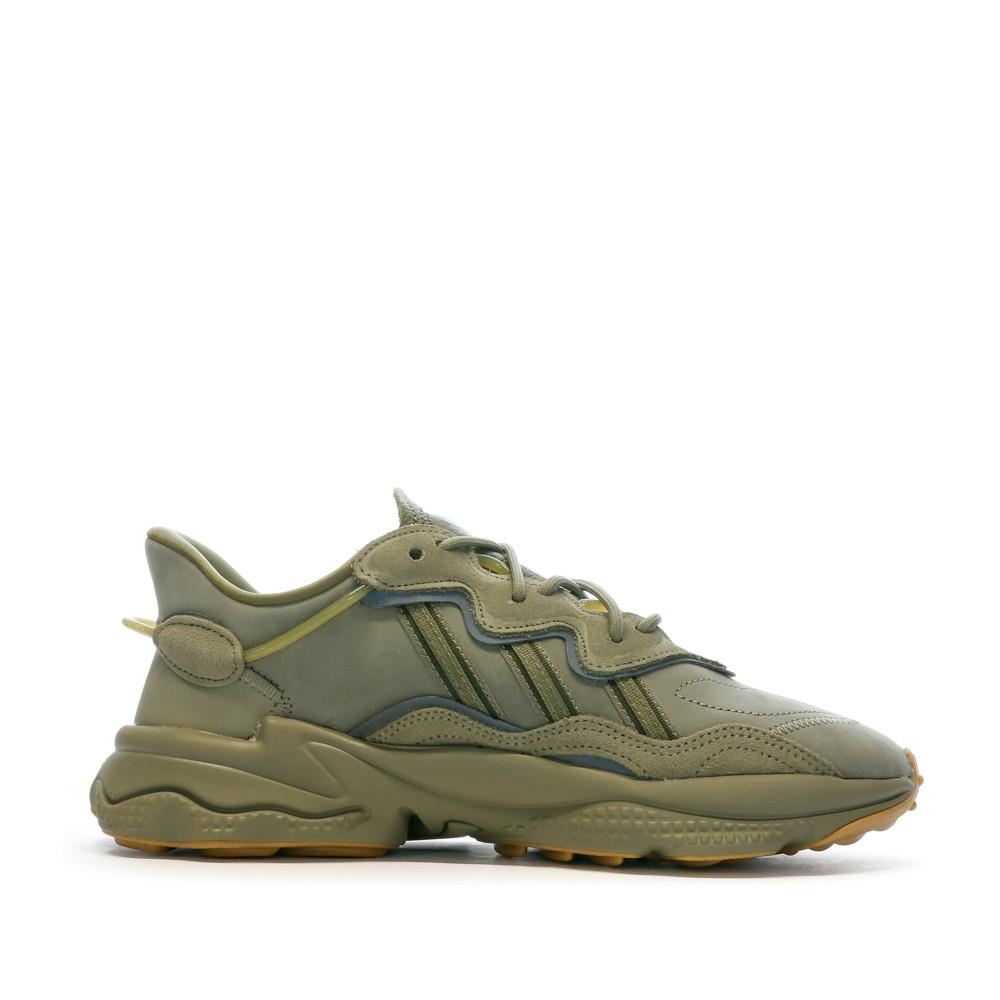 Adidas Baskets Kaki Homme Adidas Ozweego