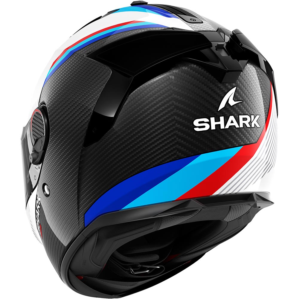 Shark - Casque Spartan GT Pro Dokhta Carbon Noir / Blanc / Bleu / Rouge / Brillant