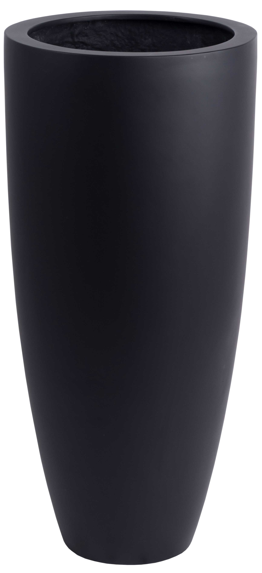 Plantenpot Kentucky black Ø36,5 x H80 cm *Verwacht mid Feb
