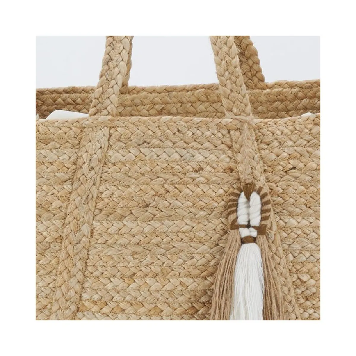 Aubry Gaspard Sac Jute Naturel