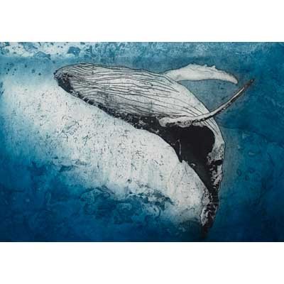 Whale Painting Royal Academy Card