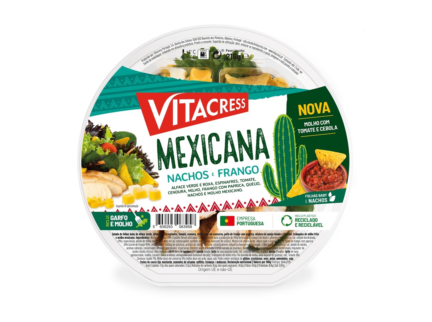 SALADA MEXICANA VITACRESS UN