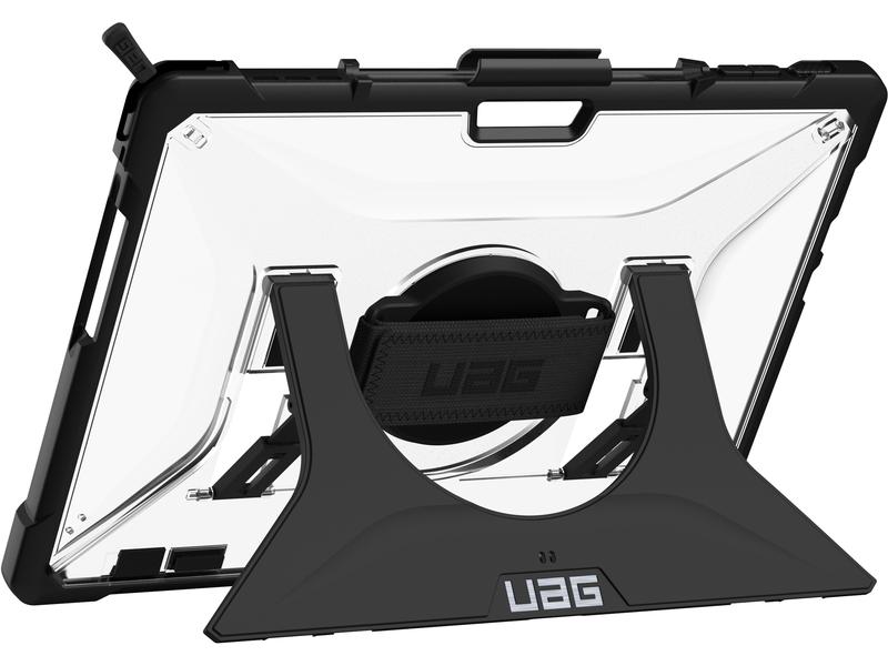 UAG Tablet Back Cover Plasma Surface Pro 9 / 10 / 11 Robuste Tablet-Schutzhülle mit Handschlaufe für das Microsoft Surface Pro Pro 9 / 10 / 11