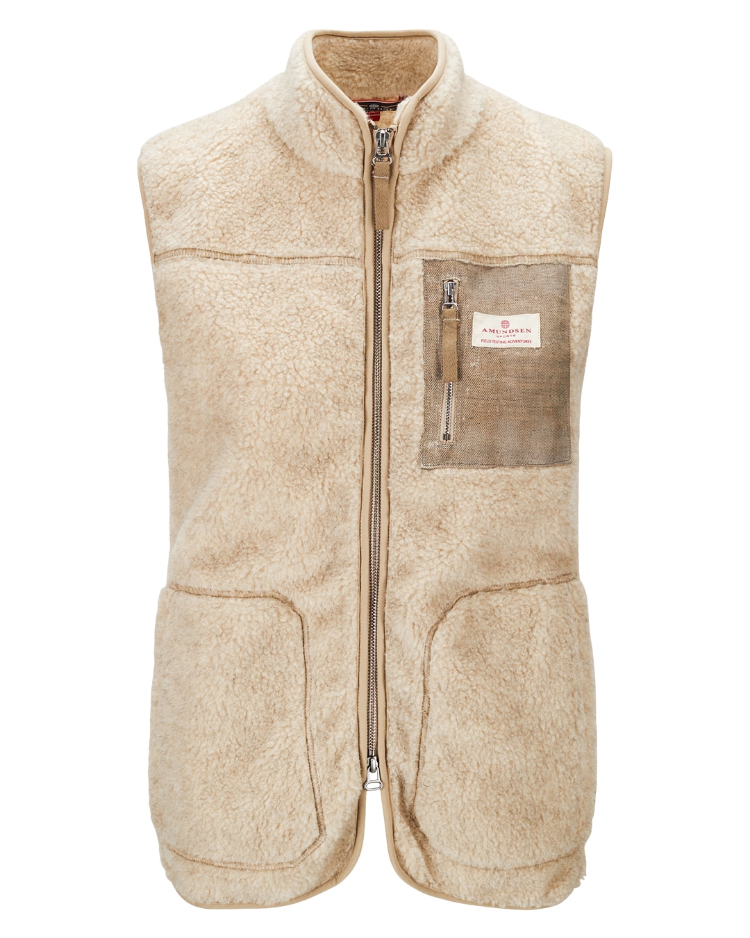 Amundsen Sports Heroes Wool Fleece Vest, Dame<br>Robust og svært komfortabel ull-fleece!