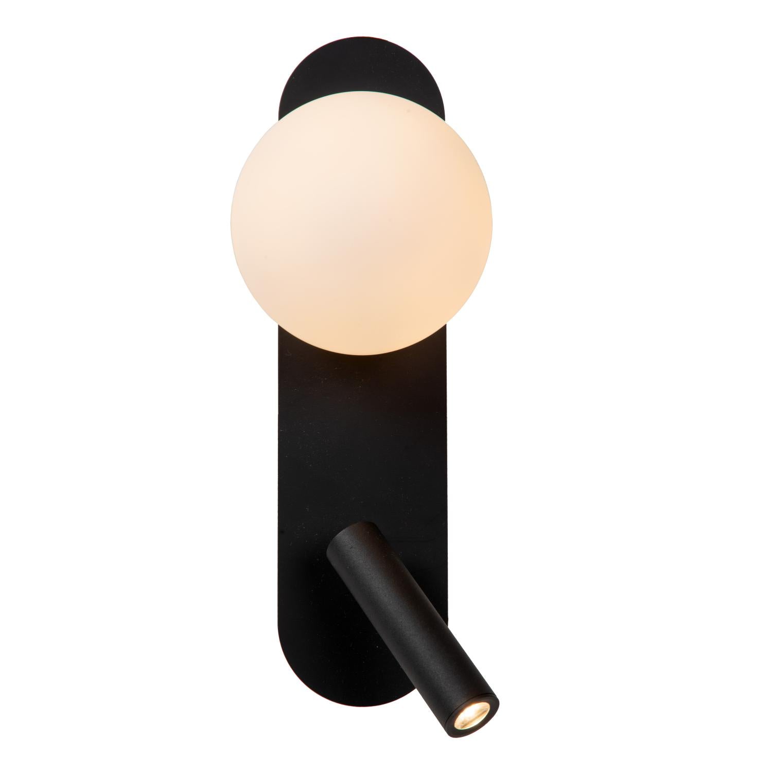 Lucide KELLY Bedlamp - Zwart