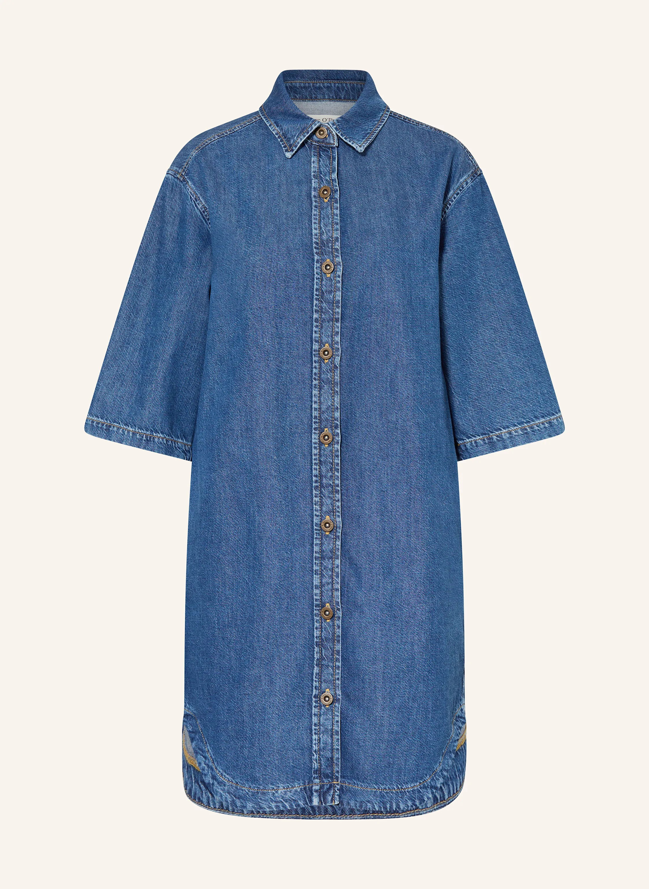 Marc O'Polo Jeanskleid mit 3/4-Arm