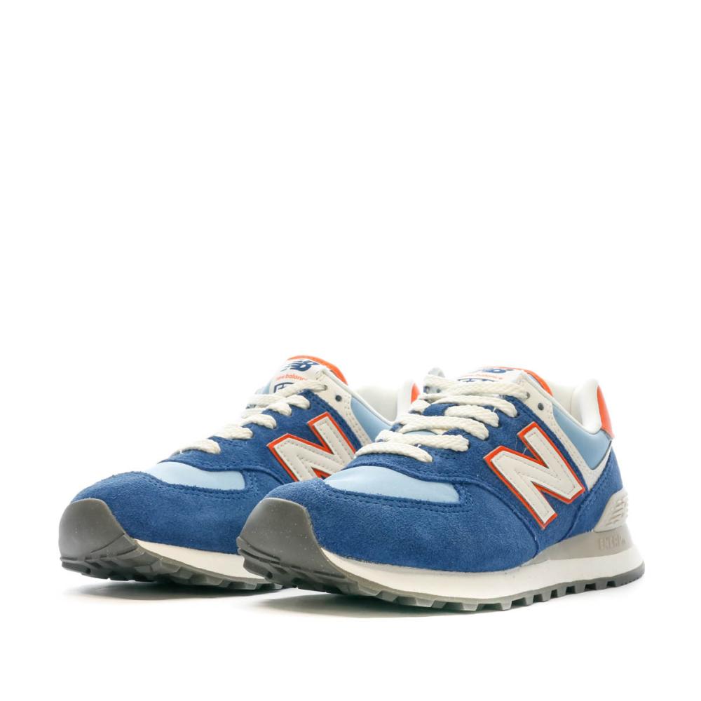 New Balance Baskets Marine Garçon New Balance 574