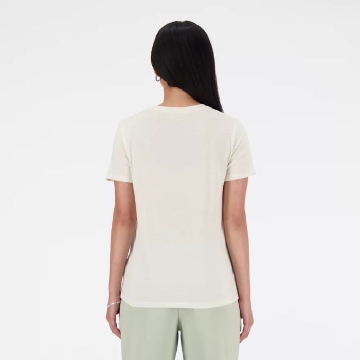 New Balance Dame Sport Essentials Heathertech T-Shirt Grøn