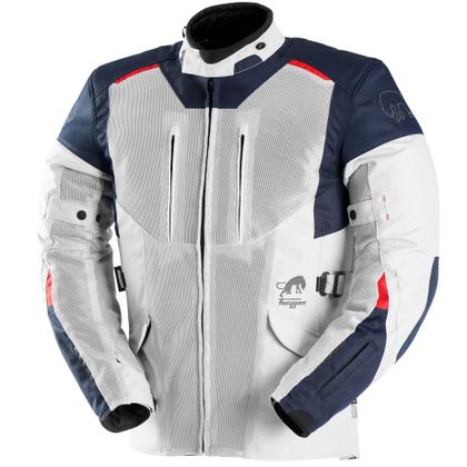 Blouson Furygan BROOKS VENTED+ - Bleu / Gris