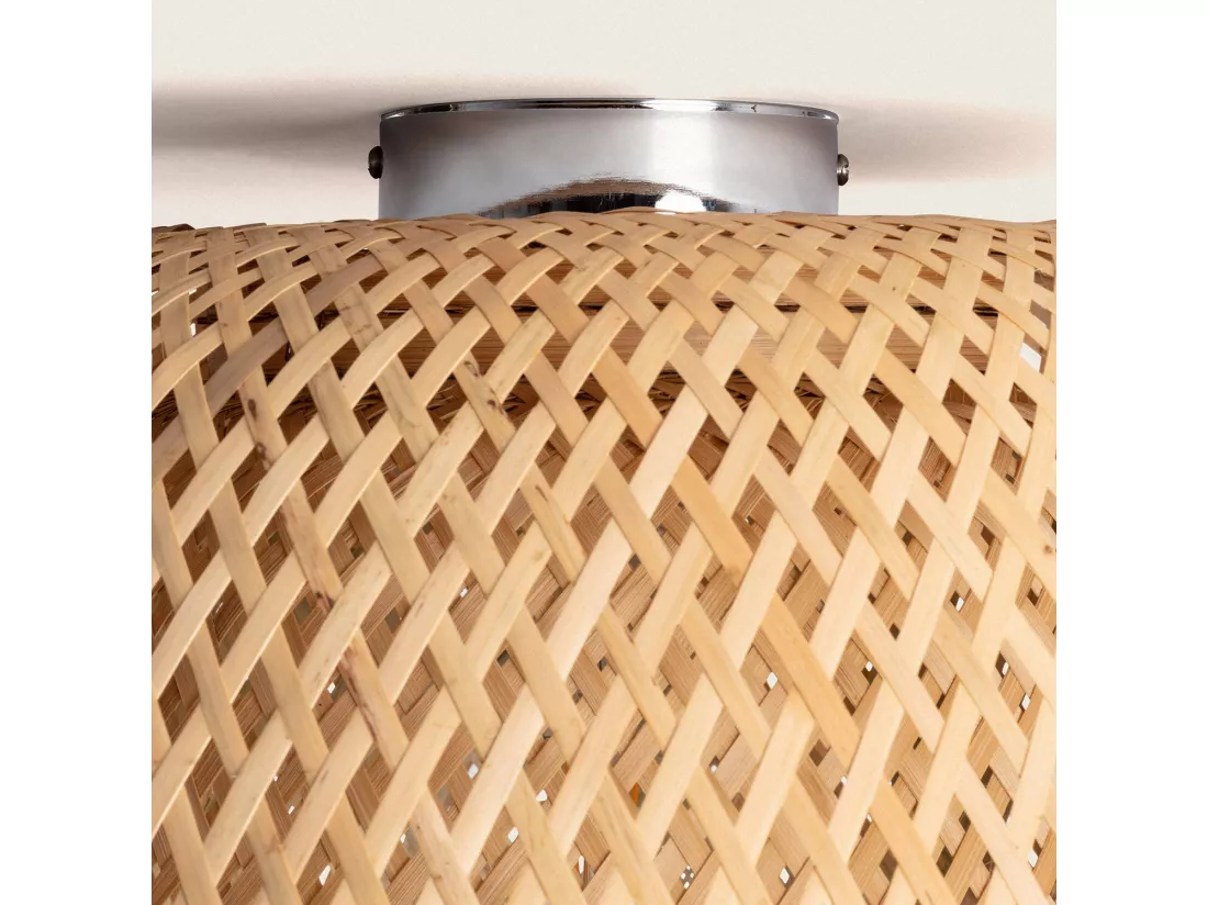 Plafonnier Bambou Kea Big Naturel