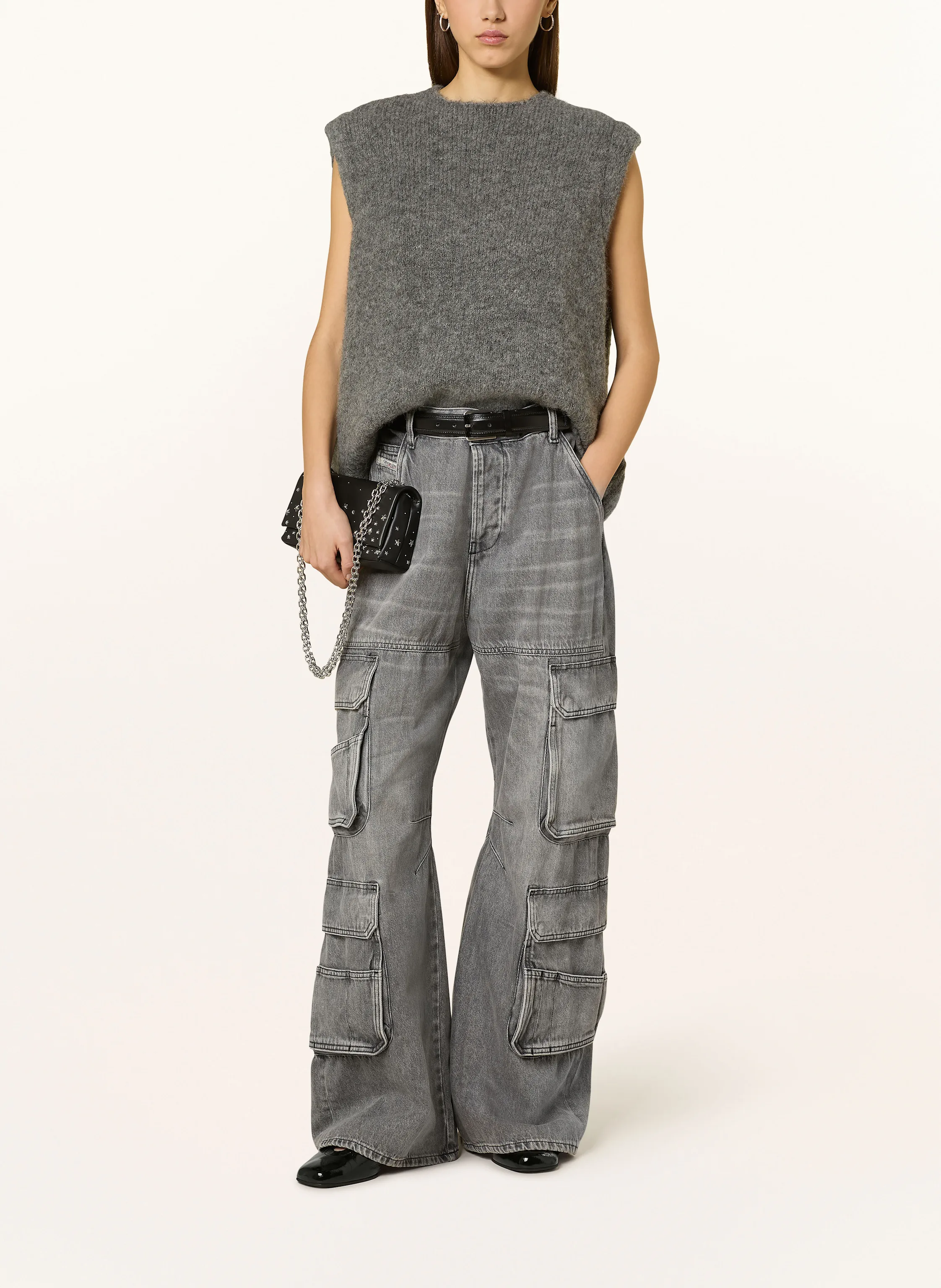 black palms Strickshirt TEYA aus Alpaka