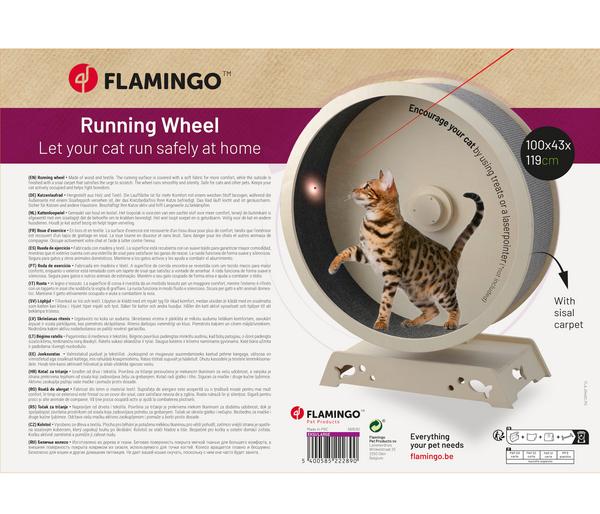 Flamingo Laufrad für Katzen Eksi, ca.
