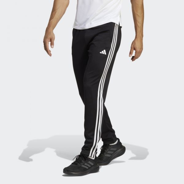 adidas Calças 3-Stripes Train Essentials Black / White XS - IB8168-0001