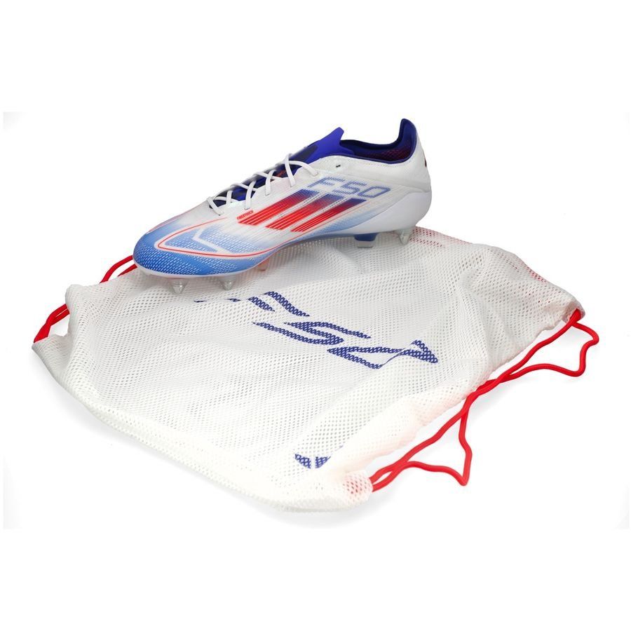 adidas F50 Elite SG Advancement - Blanc/Rouge/Bleu