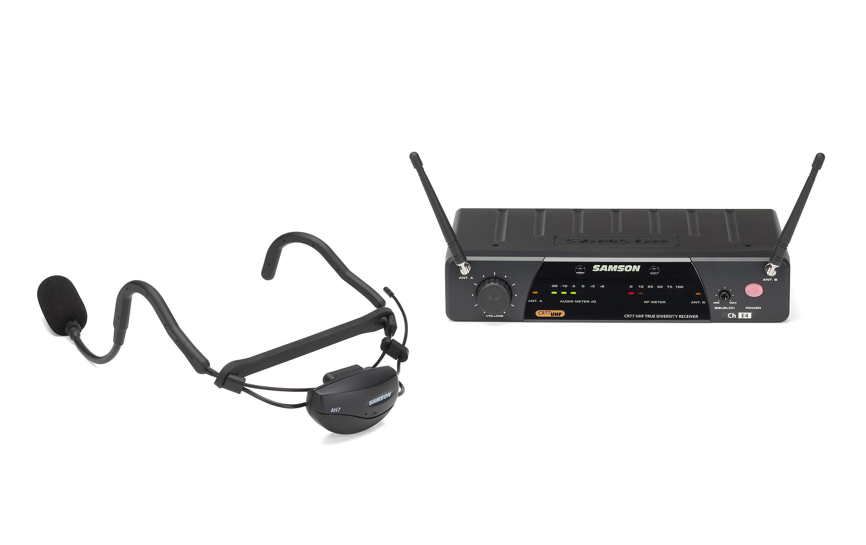 Airline 77 AH7 Fitness Headset<br>Funksystem mit Headset