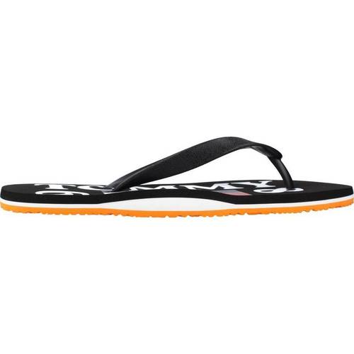 Tommy Jeans - RUBBER THONG BEACH Negro