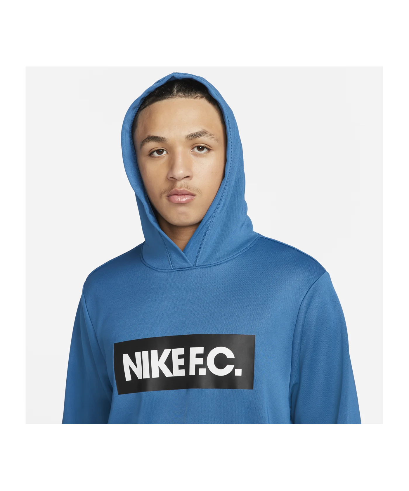 Nike F.C. Fleece Hoody Blau F407