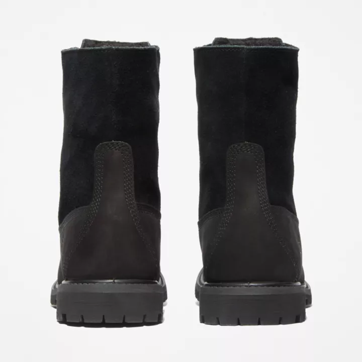 Bottine à revers Timberland Authentics imperméable pour femme en noir