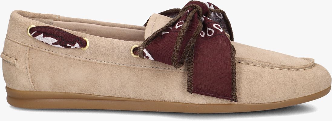beige toral mocassins nahua bandana
